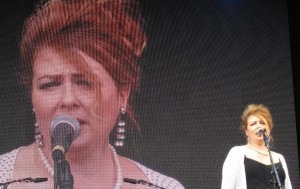 Alison Burns at Cropredy Festival