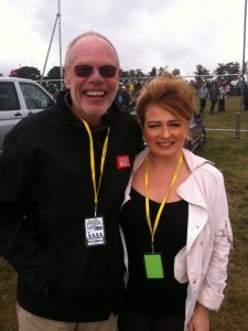 Bob Harris and Alison Burns