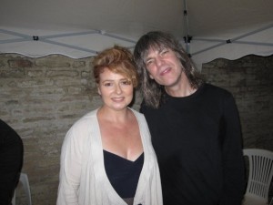 Alison Burns and Mike Stern