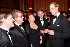 Alison Burns and Prince William